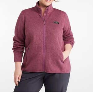 Women's L.L.Bean Sweater Fleece Full-Zip Jacket